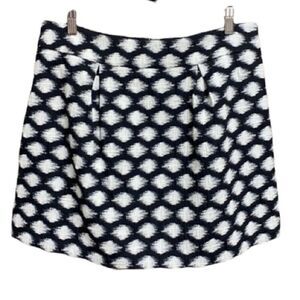 Banana Republic Black & White Mini Skirt